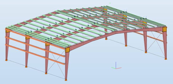 Pre-Engineered Steel Plants, reference design 012